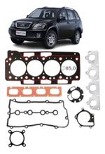 Jogo Junta Motor Chery Tiggo 2.0 16v 2009 Até 2013 Gasolina