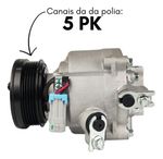 Compressor Delphi Onix Prisma Spin Cobalt 2012 2014 2016 2018