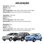 Ventoinha Mahle Celta 1.0 1.4 2003 2005 2008 93337578