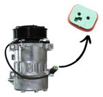 Compressor Mahle Scania 114 1995 1996 1997 1998 1376998