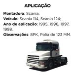 Compressor Mahle Scania 114 1995 1996 1997 1998 1376998