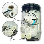 Compressor Gm Astra 2002 Diante Vectra 2006 Diante