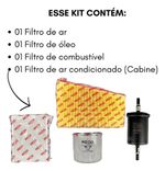 Kit Revisão Filtro Troca Completa Wega Chevrolet Montana Onix Tracker 1.0 1.2