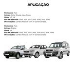 Condensador Fiat Idea Palio Siena Strada Doblo 2008 A 2016