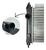 Radiador Eurus Corsa Classic 94 96 98 2000 2002 Com Ar