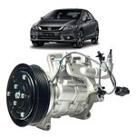 Compressor Delphi Honda Civic 1.8 Flex 2007 A 2014