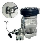Compressor Delphi Honda Civic 1.8 Flex 2007 A 2014
