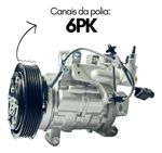 Compressor Delphi Honda Civic 1.8 Flex 2007 A 2014