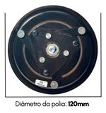 Compressor Delphi Renault Scenic 2007 2009 2011 7pk