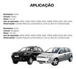 Condensador Notus Ford Fiesta 2004 2005 2006 2008 2010 2012