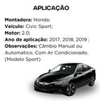 Radiador Honda Civic Sport G10 2.0 2017 A 2019 190105aaa0