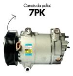 Compressor Delphi Renault Scenic 2007 2009 2011 7pk