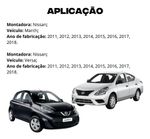 Kit do Amortecedor Traseiro Sampel Nissan March Versa 2011 2013 2016 2018