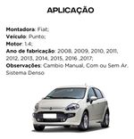 Radiador Eurus Fiat Punto 1.4 2008 2010 2012 2014 2016 2017