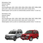 Radiador Visconde Fiat Doblo 2002 2005 2008 2011 2014 2017