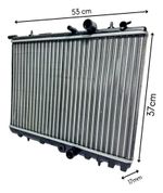Radiador Eurus Peugeot 206 207 307 2002 2005 2008 2011 2014