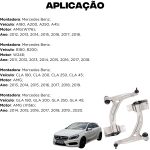 Par Bandeja Mercedes Benz A180 A200 A250 A45 B180 B200 Allen