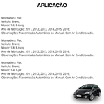 Radiador Notus Fiat Bravo 2011 2012 2013 2014 2015 2016