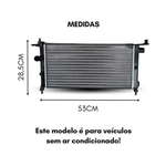 RADIADOR NOTUS GM CORSA CLASSIC 1.0 1.4 1.6 1994 A 2002 (5664523)
