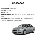 CONDENSADOR GM CRUZE 2011/ SETEMBRO 2016 (RC650620)