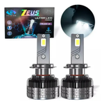 Kit Par Lampadas Ultra Led Zeus Premium 6000k Vision 16000 Lumens H8 H9 H11