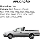 Eletro Ventoinha Mahle Gol Saveiro Parati G2 G3 G4 1994 a 2009