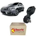Coxim Calço Motor Inferior Caixa Honda New Civic 2006 A 2011