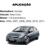 Coxim Calço Motor Inferior Caixa Honda New Civic 2006 A 2011