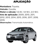 Radiador Toyota Corolla 1.6 1.8 2.0 2009 a 2019 Automático Mtf