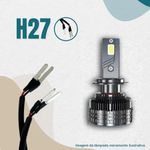 Kit Par Lampadas Ultra Led Zeus Premium 6000k Vision 16000 Lumens H27