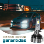 Kit Par Lampadas Ultra Led Zeus Premium 6000k Vision 16000 Lumens H27