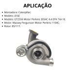 Turbina Turbocompressor Caterpillar 416e Perkins 1104c 3054