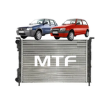 Radiador Mtf Uno Fire 1.0 2004 a 2009 Com Ar Condicionado