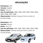 Radiador Mtf Monza Kadett 1.8 2.0 8v 1989 A 1998 Manual