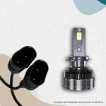 Kit Par Lampadas Ultra Led Zeus Premium 6000k Vision 16000 Lumens H7