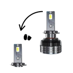 Kit Par Lampadas Ultra Led Zeus Premium 6000k Vision 16000 Lumens H7