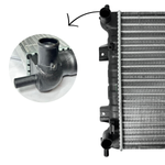 Radiador Rhino Ford Ka Fiesta Courier 1.0 1.6 2009 2010 2011 2012