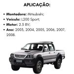 Turbo Compressor Mitsubishi L200 Sport 2.5 8v 2003 A 2008