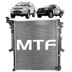 RADIADOR MTF MITSUBISH L200 TRITON 2007 A 2018 PAJERO DAKAR 2009 A 2016 (RD6067B)