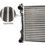 Radiador Mtf Palio Siena Strada 96 97 99 2001 2002 Manual