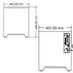 Caixa Subwoofer Taramps Down Firing Ativo 12 Tas412d 400w