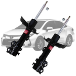 Par Amortecedor Dianteiro Kayaba Toyota Corolla 2020 A 2024