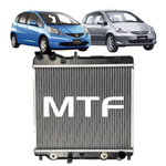 Radiador Mtf Fit 1.4 1.5 2003 2004 2005 2006 2007 2008