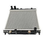 Radiador Mtf Fit 1.4 1.5 2003 2004 2005 2006 2007 2008