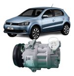 Compressor Mahle Vw Gol Saveiro Voyage Fox Polo 2009 a 2018 G5 G6