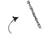 EIXO COMANDO MAHLE ASTRA KADETT VECTRA 8V SOHC L4 (EV0140047)
