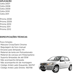 Farol Esquerdo Original Arteb Celta Prisma Fume 2006 2007 2008 2009 2010 2011 2012 2013 2014 2015