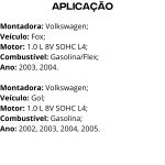 EIXO COMANDO MAHLE FOX GOL 1.0 2002 A 2005 (EV0700050)