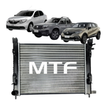 Radiador Mtf Captur Duster Oroch Logan 2014 2017 2021