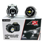 Par De Módulo Led Asx L1b Toyota 12v 6000k 50w 5000 Lúmens